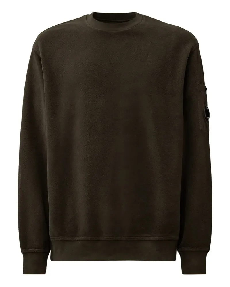 C.P. Company Sweatshirt mit Linsen-Tasche - Grün Grün