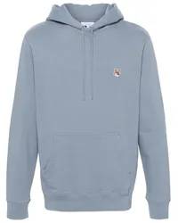 Kitsuné Fox Head' Hoodie Blau