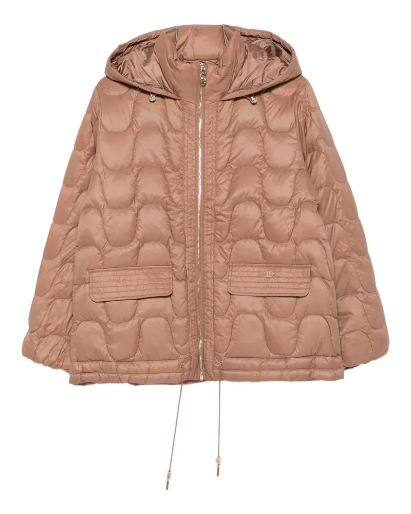 Liu Jo hooded quilted jacket - Braun Braun