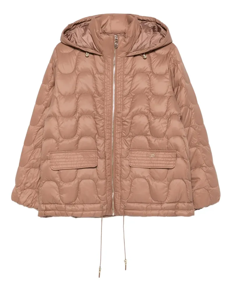 Liu Jo hooded quilted jacket - Braun Braun