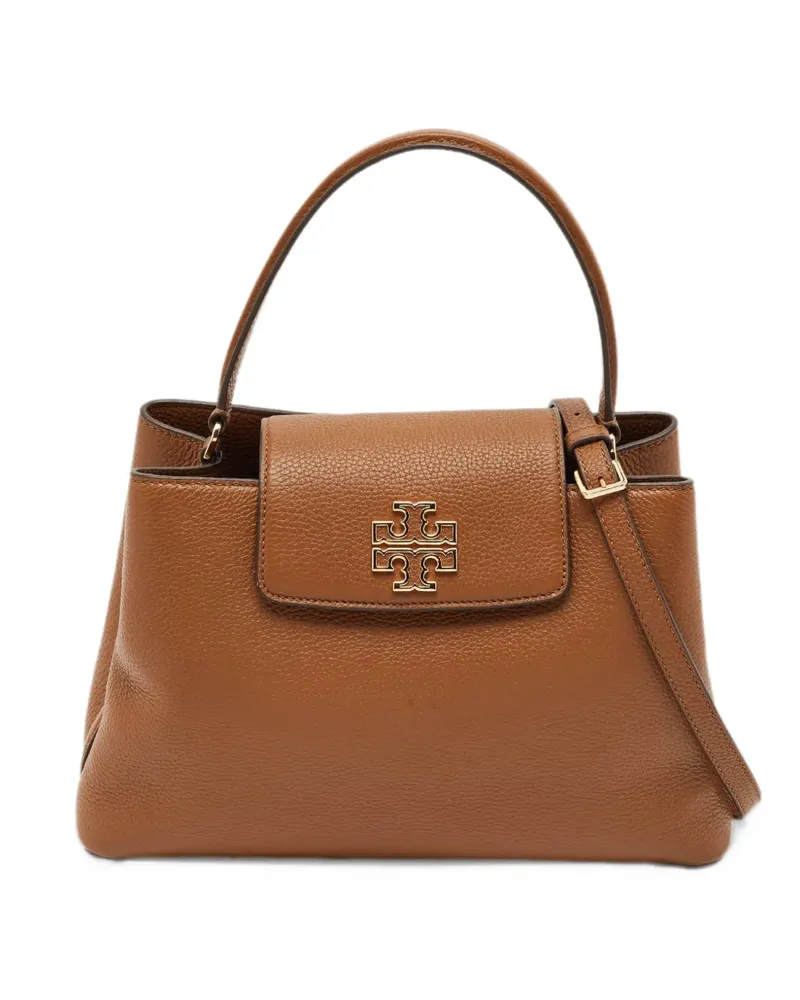 Tory Burch Kleine Britten Tote Bag aus Leder - Braun Braun