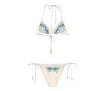 Indra Bikini mit gehäkeltem Detail - Nude