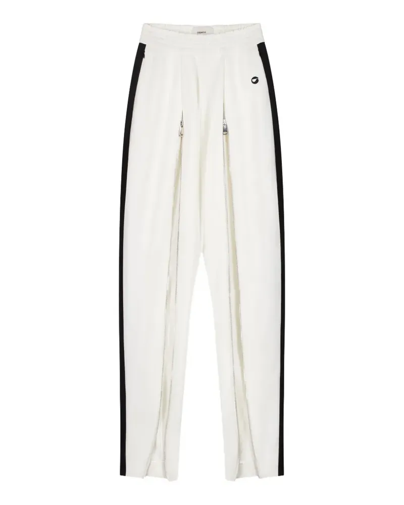 COPERNI Gestreifte Hose - Weiß Weiß