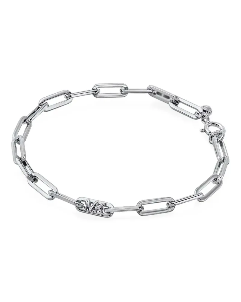 Michael Kors Kettenarmband mit Logo-Anhänger - Silber Silber