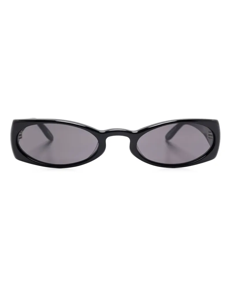 Henrik Vibskov Megan Sonnenbrille - Schwarz Schwarz