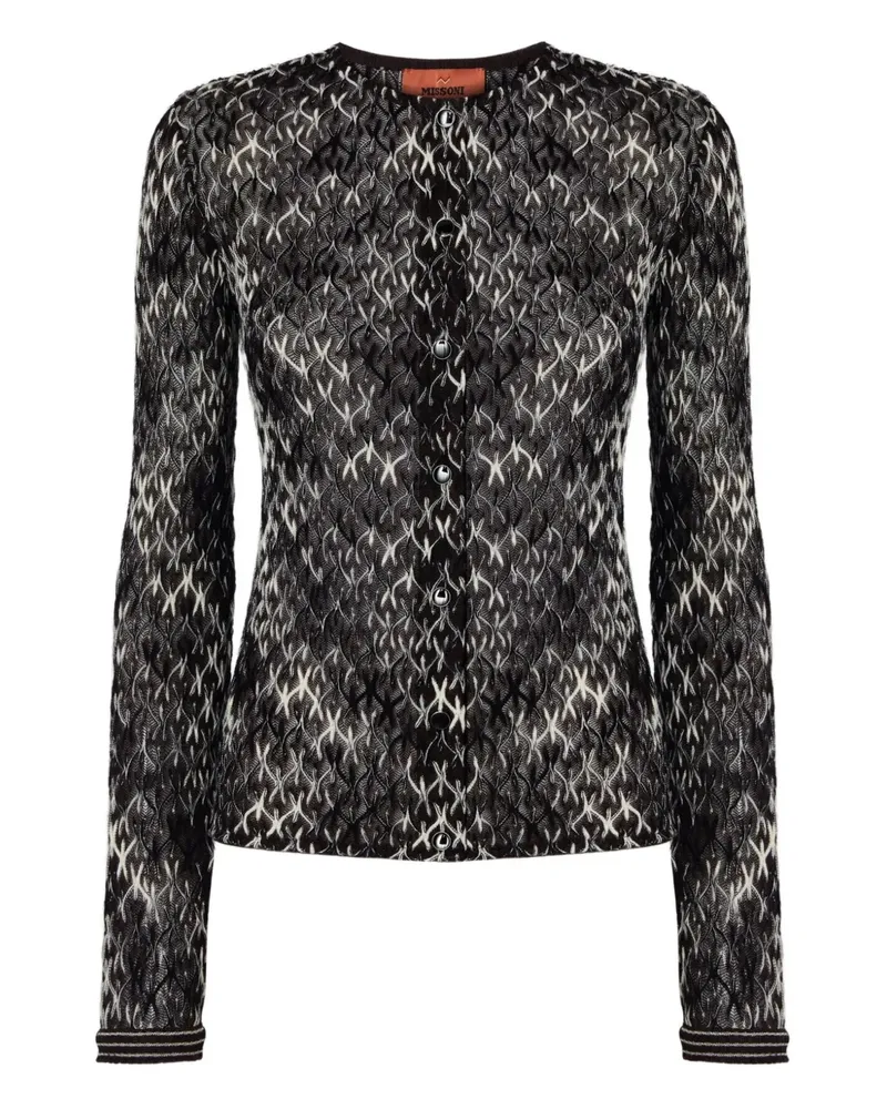 Missoni Gemusterter Cardigan - Braun Braun