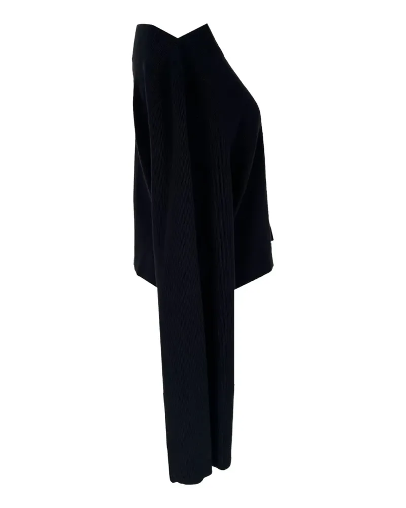 Theory asymmetrical off-shoulder top - Schwarz Schwarz