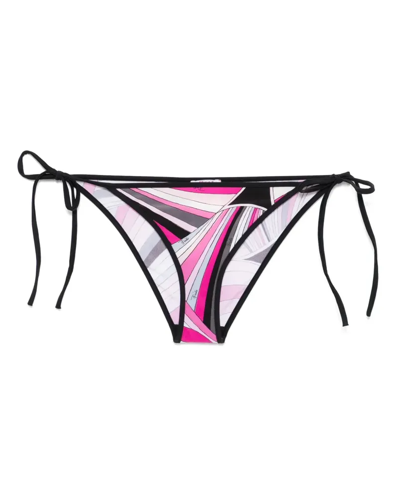 Emilio Pucci Bikinihöschen mit Print - Rosa Rosa