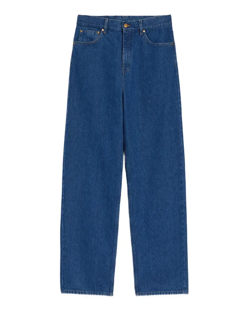 Jil Sander Jeans mit lockerem Schnitt - Blau Blau