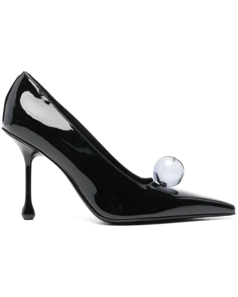 Jimmy Choo Orb Pumps 100mm - Schwarz Schwarz