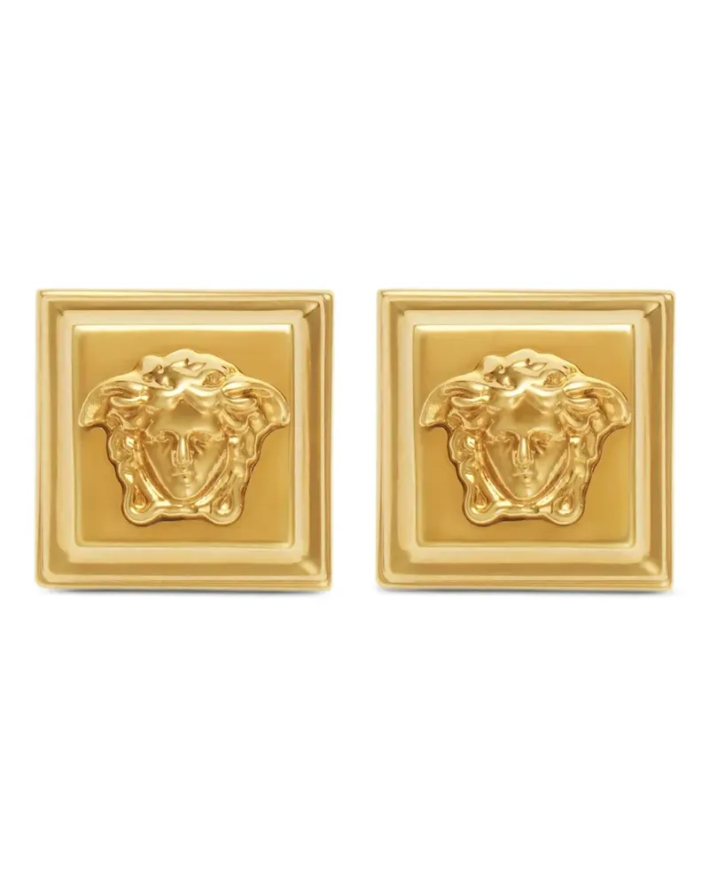 Versace Eckige Medusa Ohrringe - Gold Gold