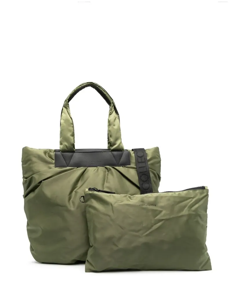 VeeCollective Gesteppte Handtasche - Grün Grün