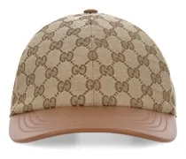 Baseballkappe mit GG-Muster - Nude