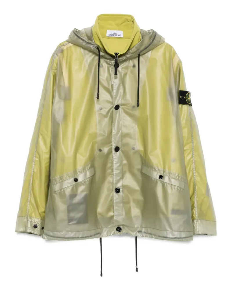 Stone Island Regenmantel mit Sheer-Effekt - Grün Grün