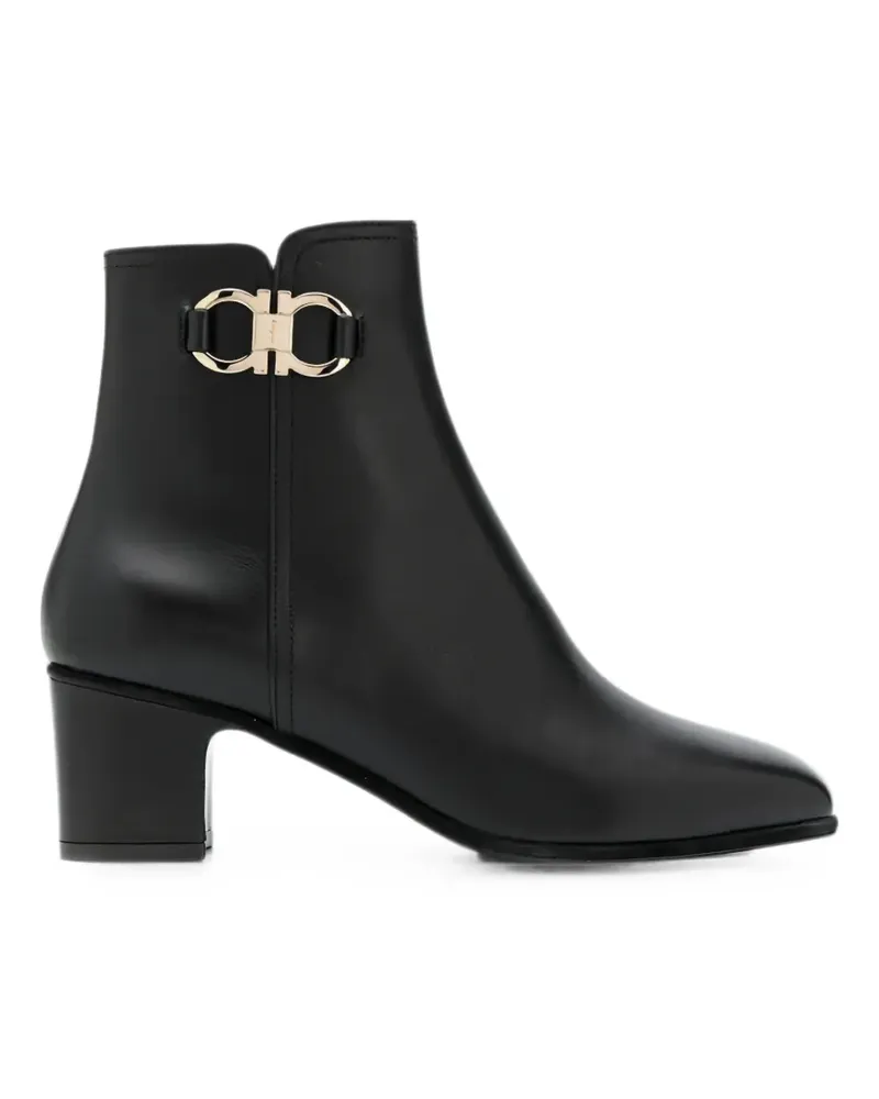 Ferragamo Gancini Stiefeletten - Schwarz Schwarz