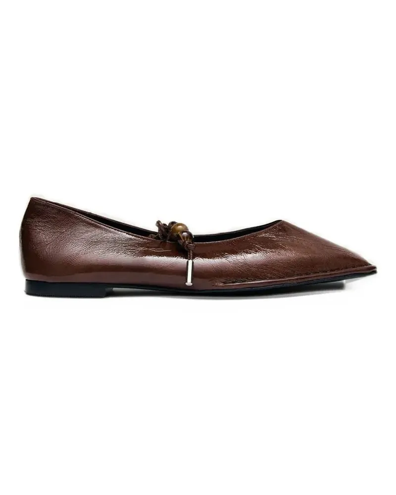 Alohas Sway Beads ballet flats - Braun Braun