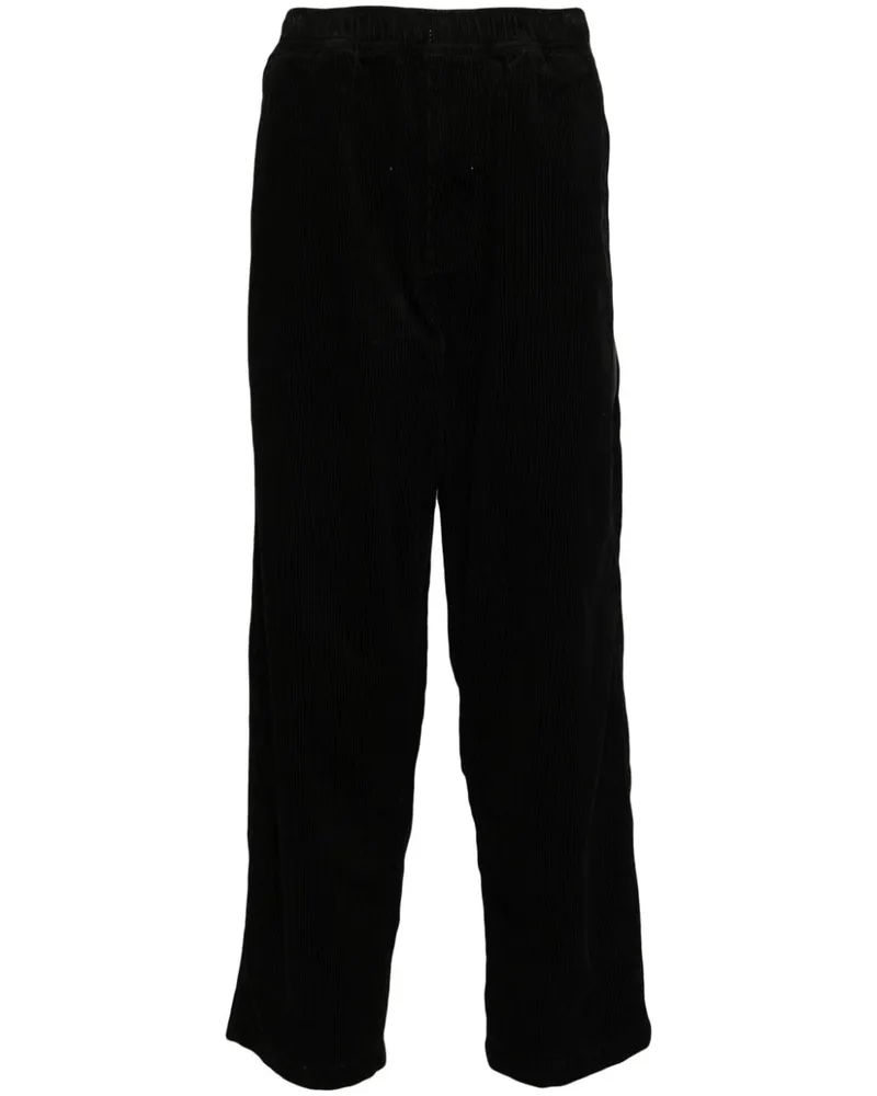 BAPE Hose aus Cord - Schwarz Schwarz
