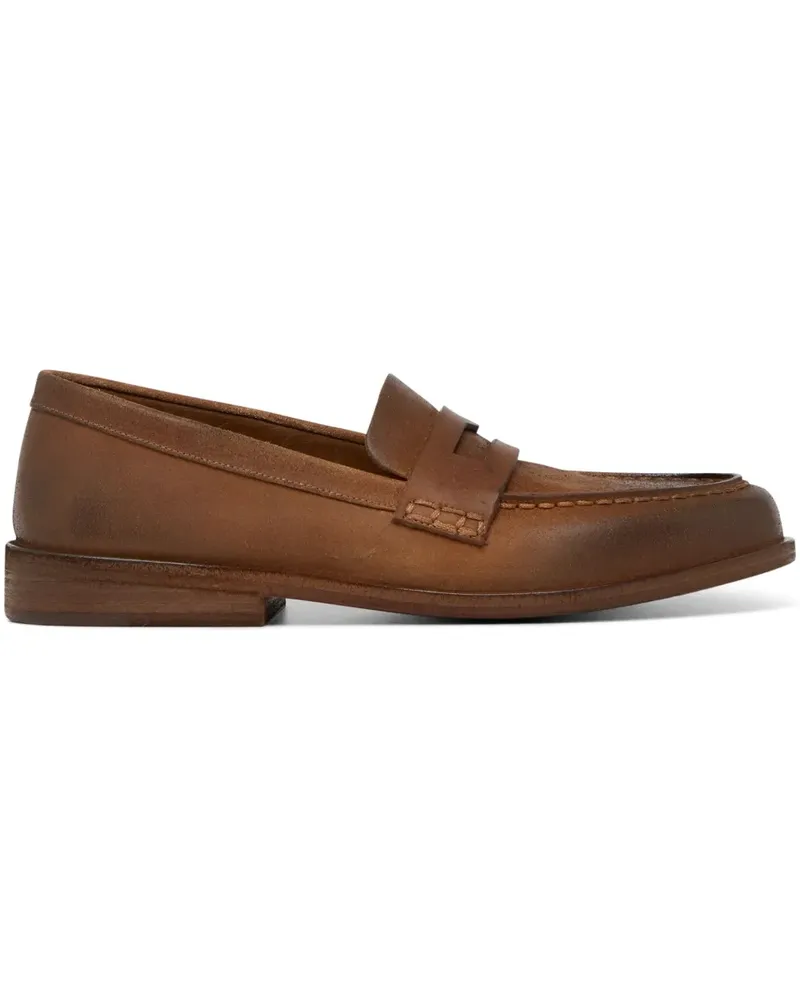Marsèll Penny-Loafer aus Leder - Braun Braun