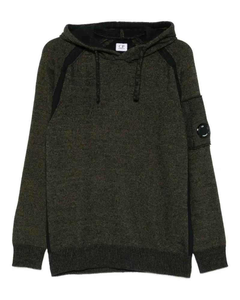 C.P. Company fleece hooded sweater - Grün Grün