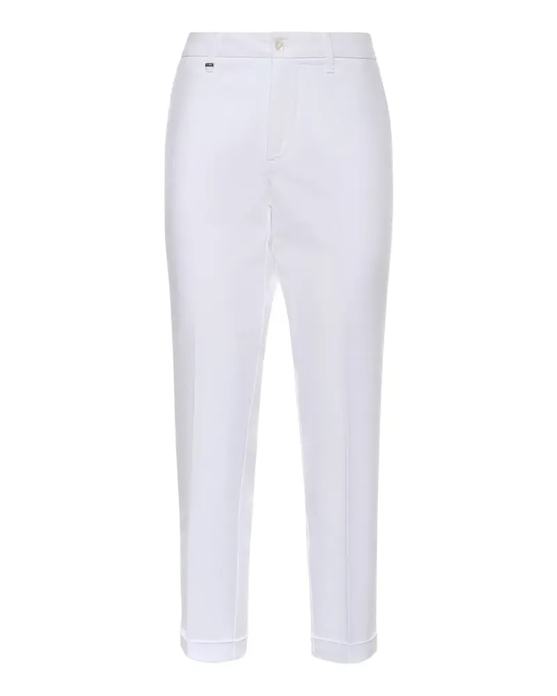 Fay buttoned trousers - Weiß Weiß
