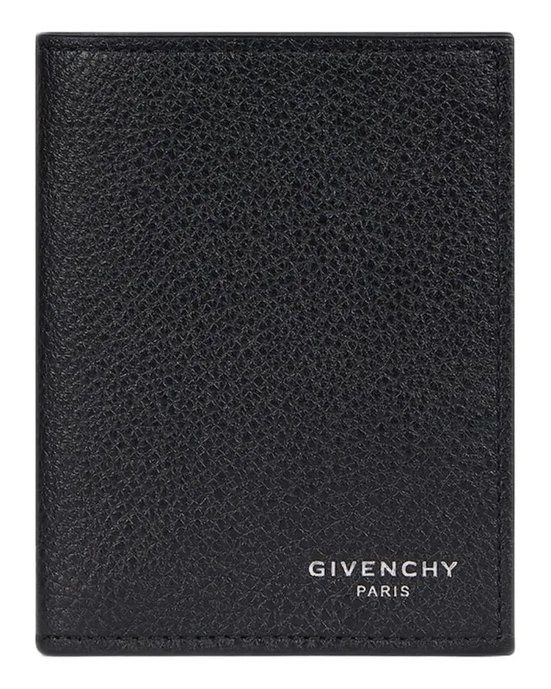 Givenchy Portemonnaie mit Logo - Schwarz Schwarz