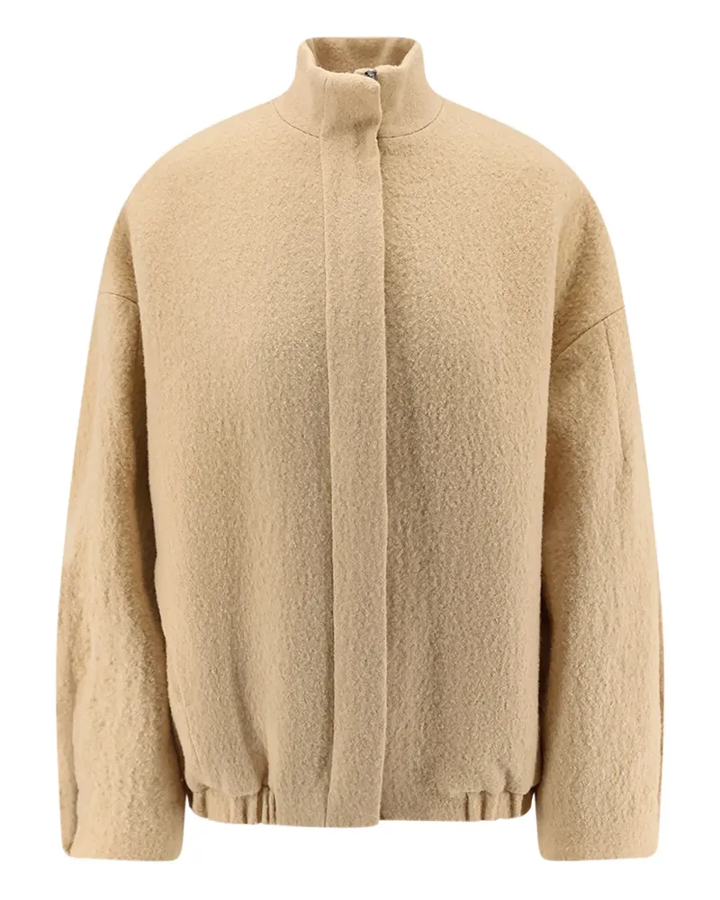 Hevò high-collar jacket - Nude Nude