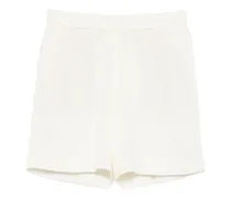 Shorts mit elastischem Bund - Nude
