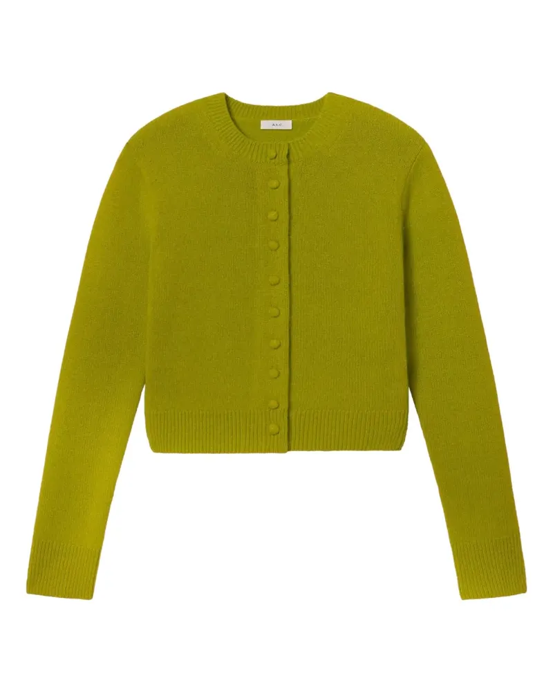 A.L.C. Geknöpfter Cardigan - Grün Grün