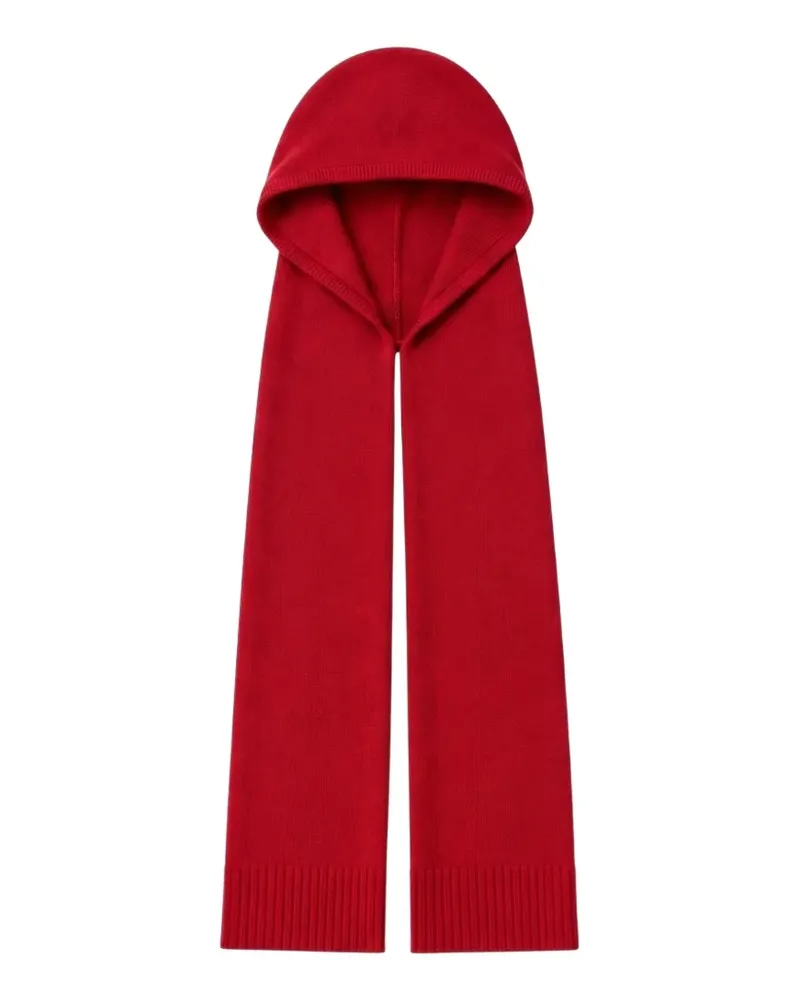 Chinti & Parker Fein gestrickter Schal - Rot Rot