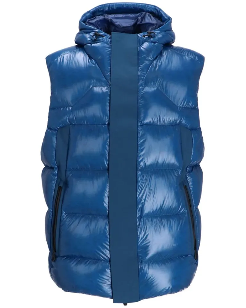 HUGO BOSS Weste mit Kapuze - Blau Blau