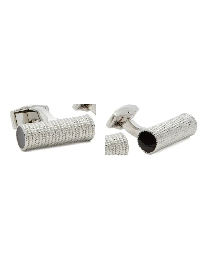 Tateossian cylinder rope cufflinks - Silber Silber