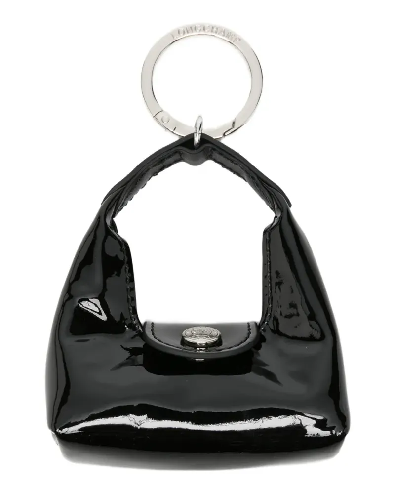 Longchamp Le Pliage Schlüsselanhänger - Schwarz Schwarz
