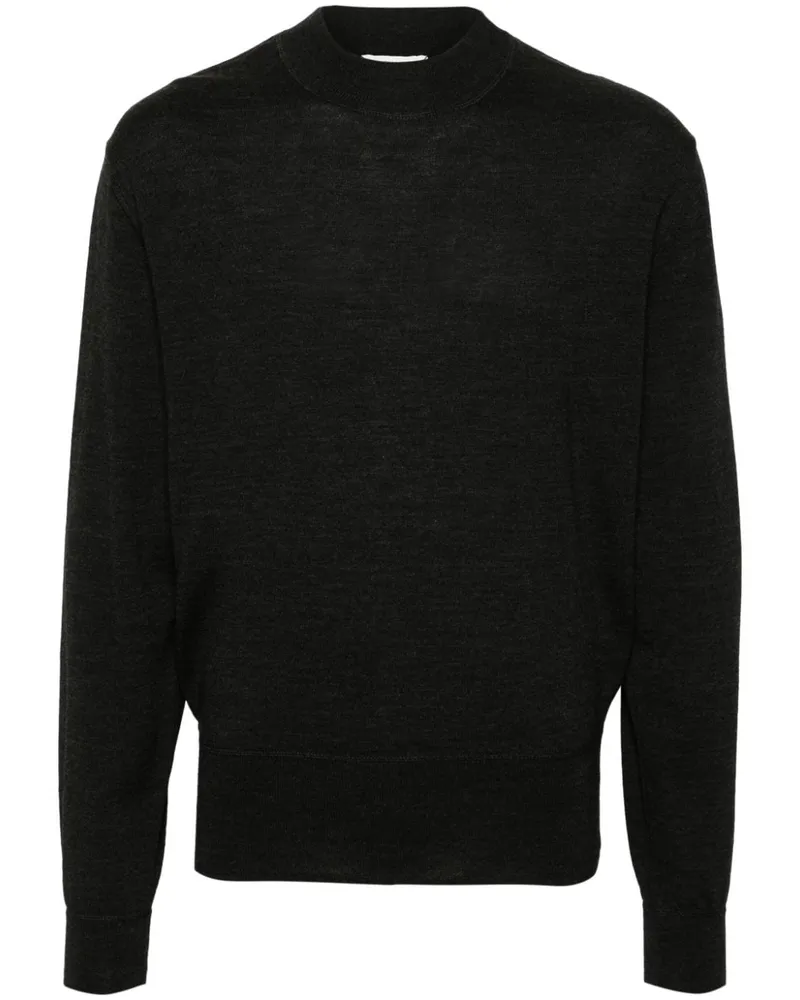 Christophe Lemaire Pullover mit Stehkragen Grau