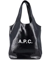 A.P.C. Kleiner Ninon Shopper Schwarz