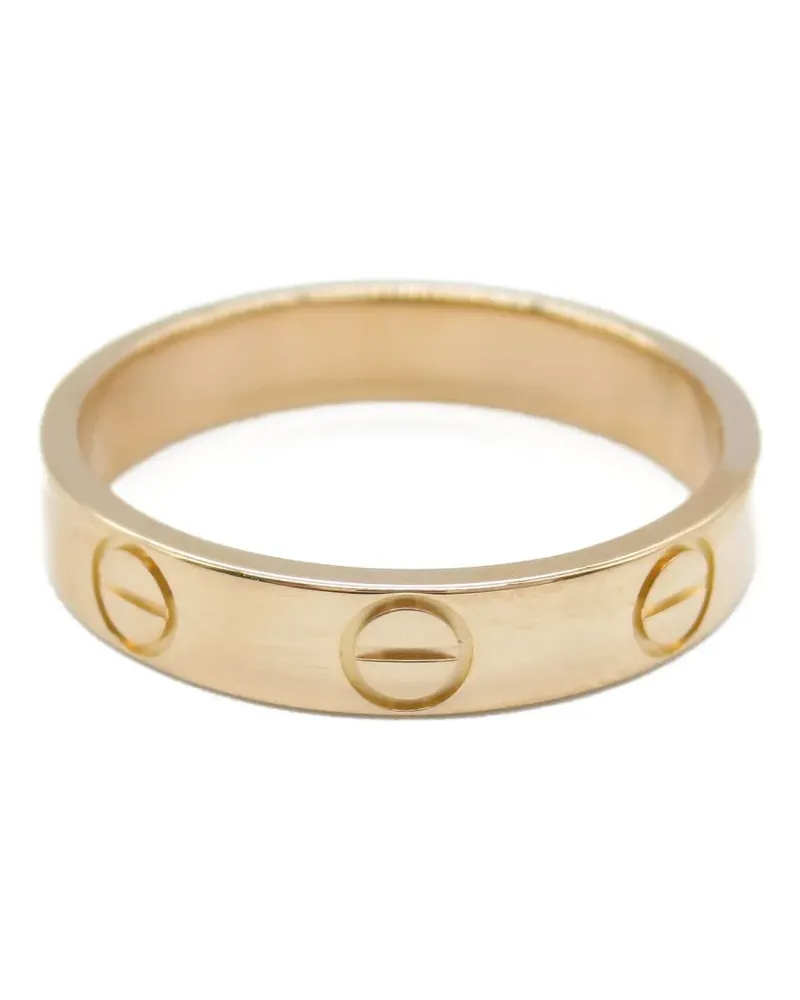 Cartier 18kt Mini Love Rotgoldring Gold
