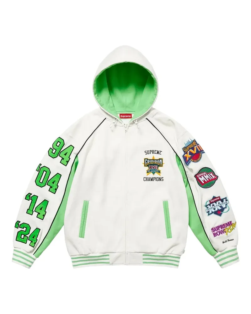 Supreme Being Kapuzenjacke mit Reißverschluss - Weiß Weiß