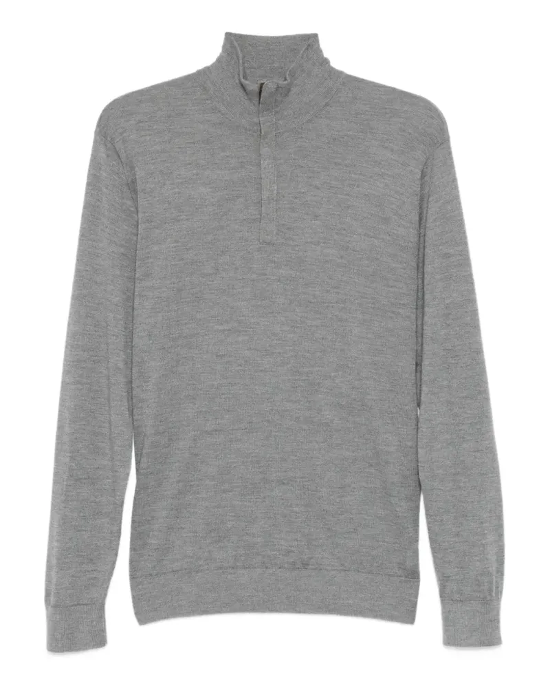 N.Peal Regent Pullover - Grau Grau