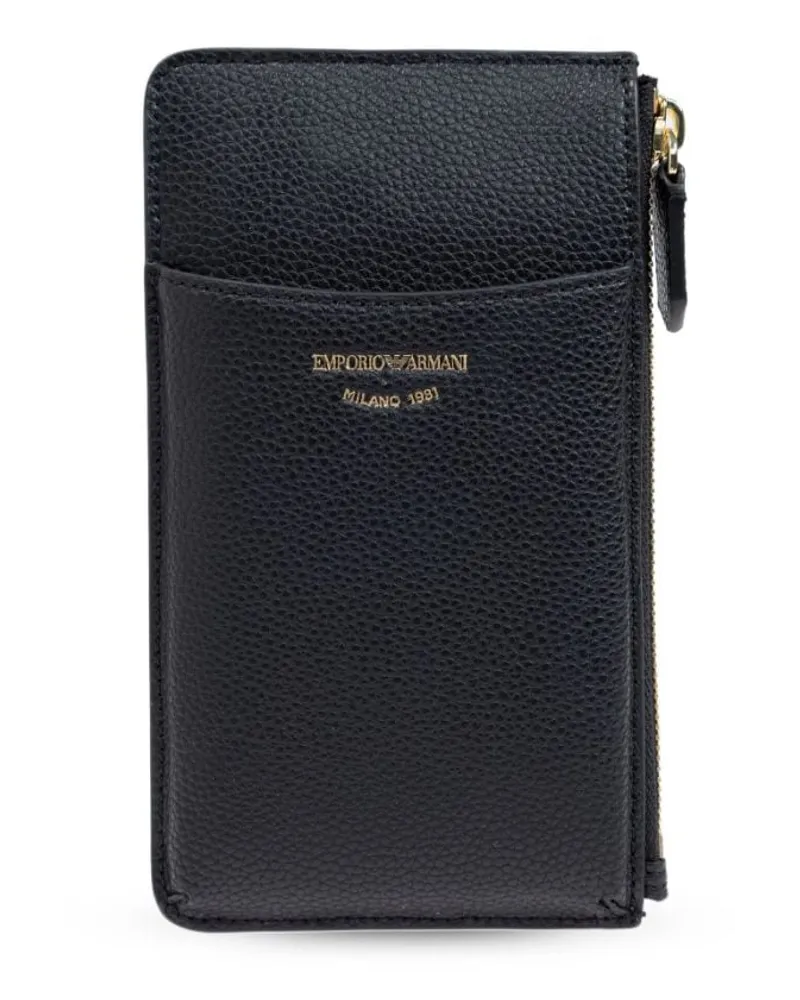 Emporio Armani MyEA Portemonnaie - Schwarz Schwarz