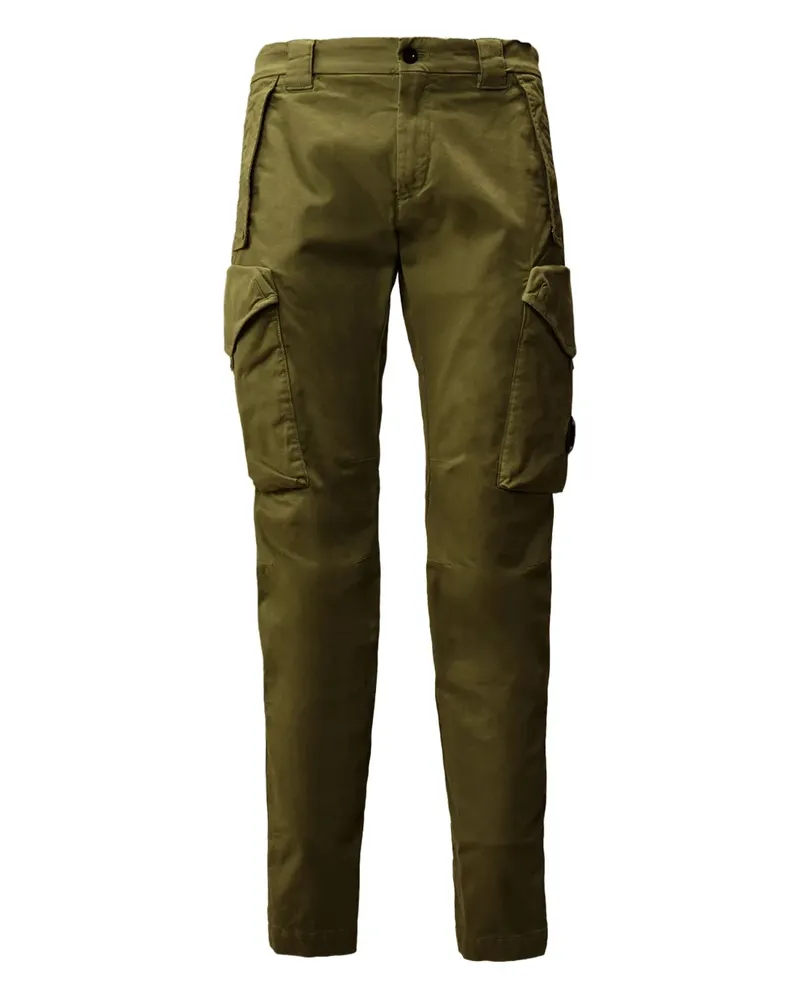 C.P. Company Hose mit aufgesetzter Tasche - Grün Grün
