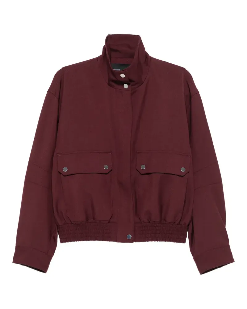 Proenza Schouler Aviva elasticated-waist bomber jacket - Rot Rot