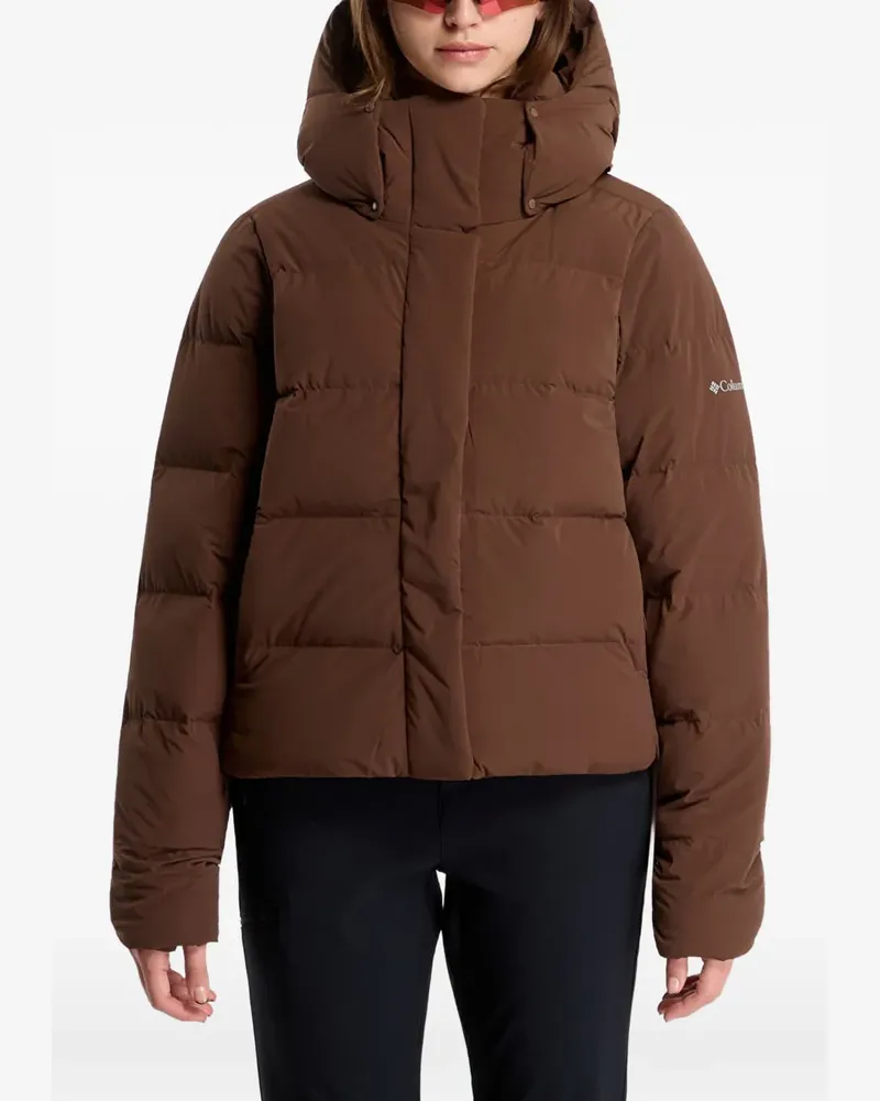 Columbia Sportswear Company Amaze Puff hooded jacket - Braun Braun