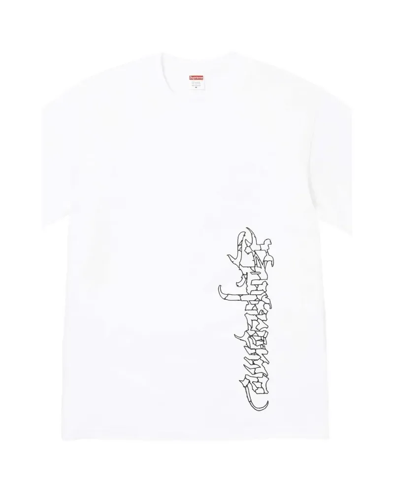Supreme Being Satan T-Shirt mit Grafik - Weiß Weiß