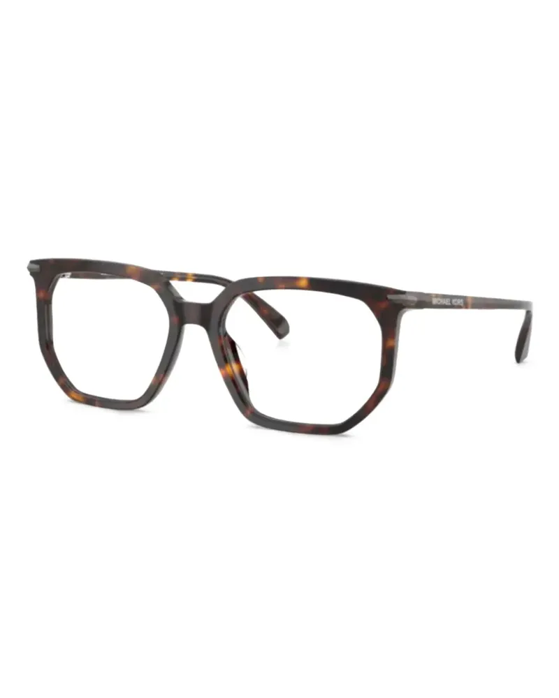 Michael Kors geometric-frame glasses - Braun Braun