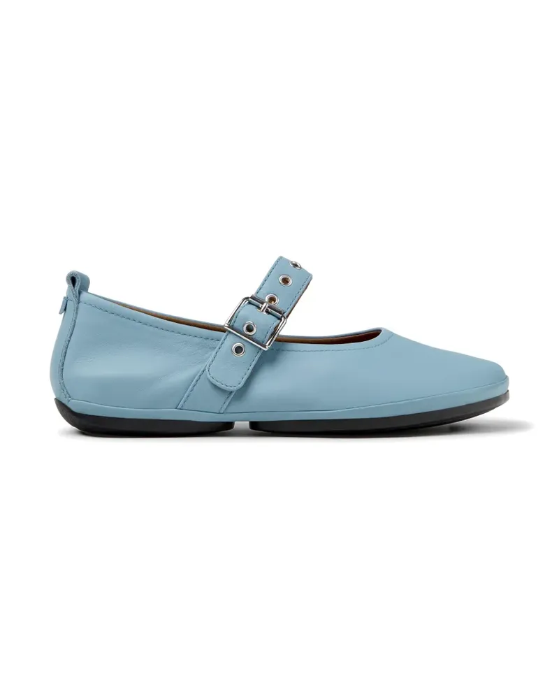 Camper Right Nina buckle-strap ballet flats - Blau Blau