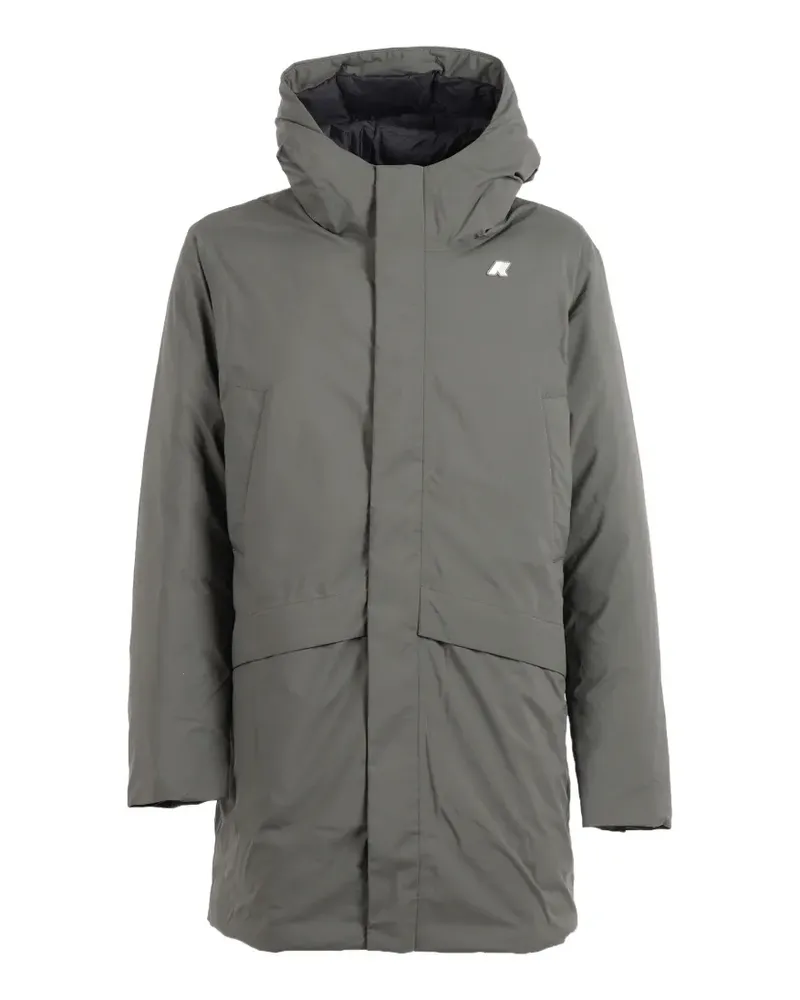 K-Way Jarno St Thermo hooded coat - Grau Grau