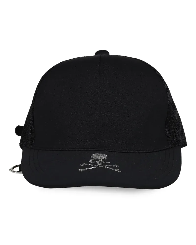Mastermind World Swarovski ReCreated™ Baseballkappe mit Kristallen - Schwarz Schwarz