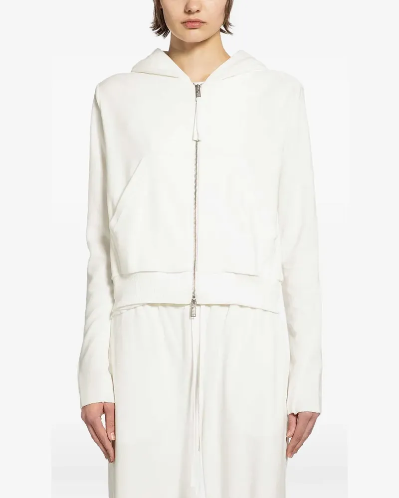 THOM KROM Terry zip-up hoodie - Nude Nude