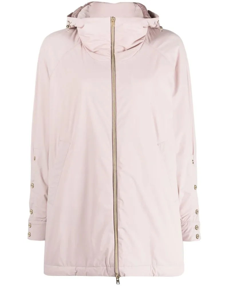 Herno Hoodie mit Kordelzug - Violett Violett