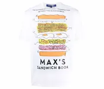 graphic-print T-shirt - Weiß