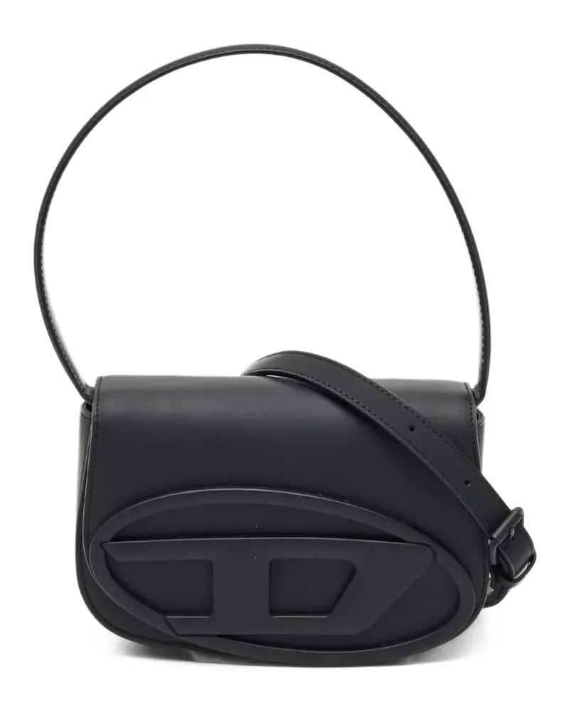 Diesel 1DR logo-plaque shoulder bag - Schwarz Schwarz